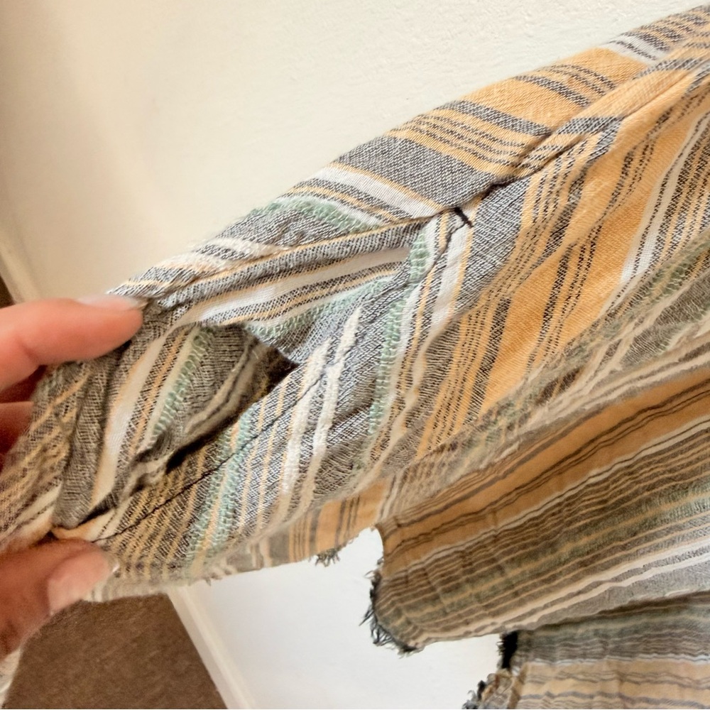 Free People Women's Under The Sun Tunic, Black Combo, Size Large - Picture 6 of 10